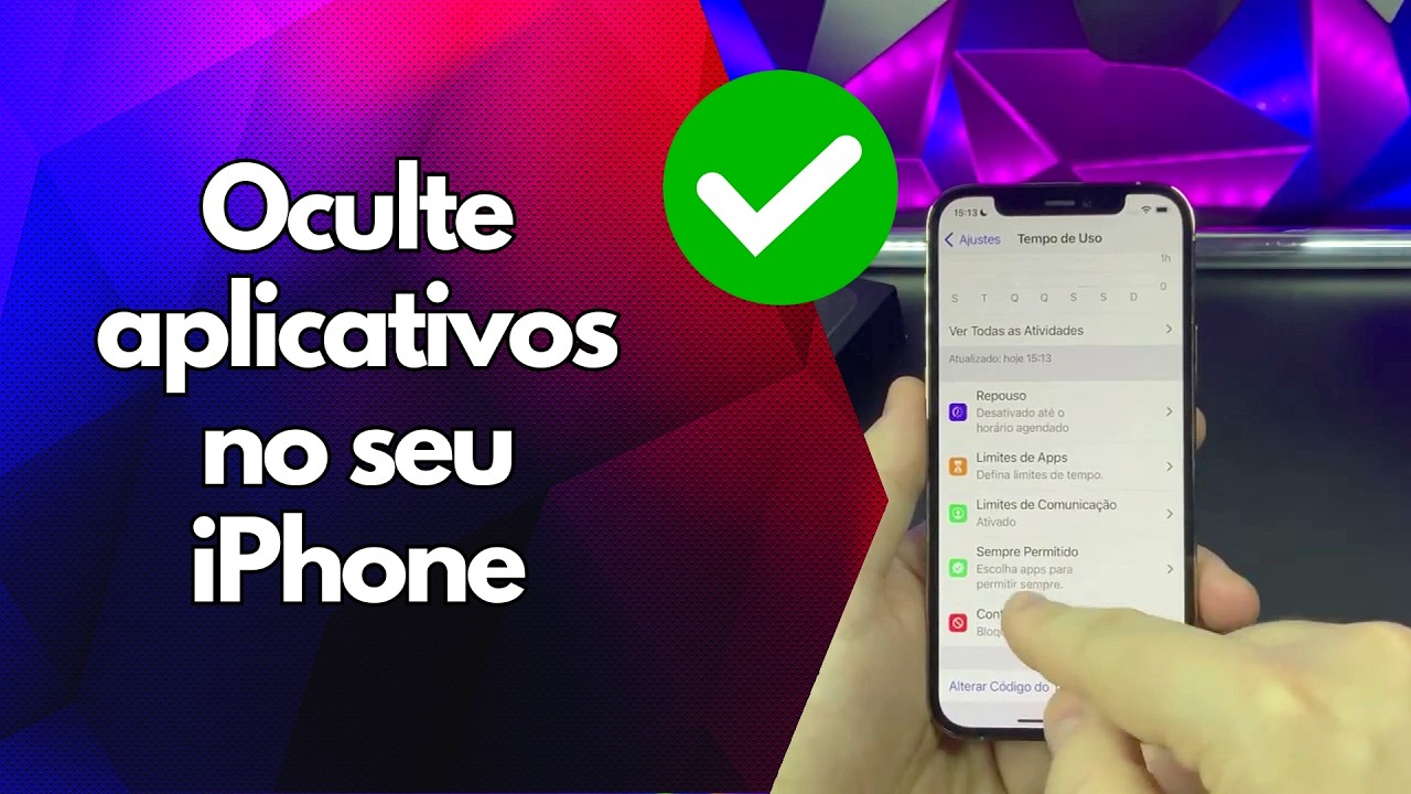 ✅ Oculte aplicativos no seu iPhone