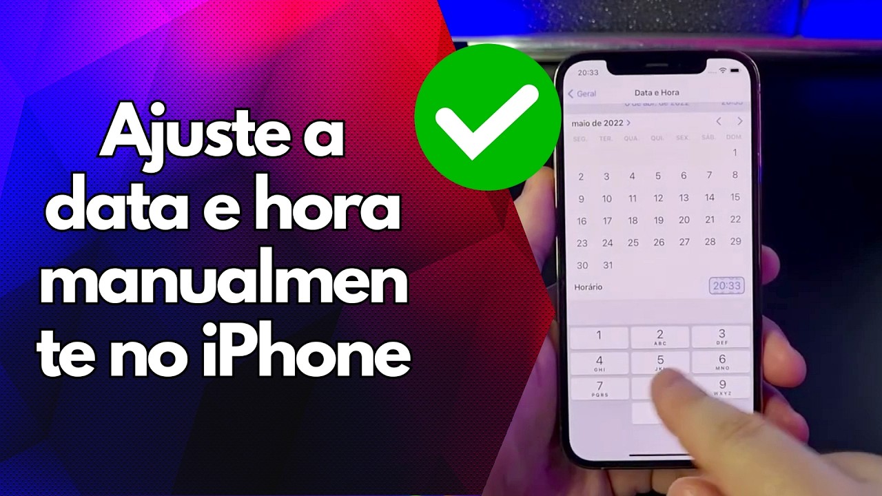 ✅ Ajuste a data e hora manualmente no iPhone ✅ Ajuste a data e hora manualmente no iPhone
