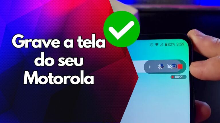 ✅ Grave a tela do seu Motorola