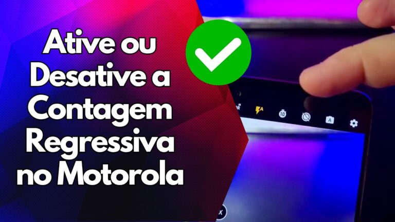 ✅ Ative ou Desative a Contagem Regressiva no Motorola ✅ Ative ou Desative a Contagem Regressiva no Motorola