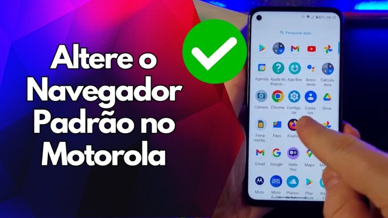✅ Altere o Navegador Padrão no Motorola