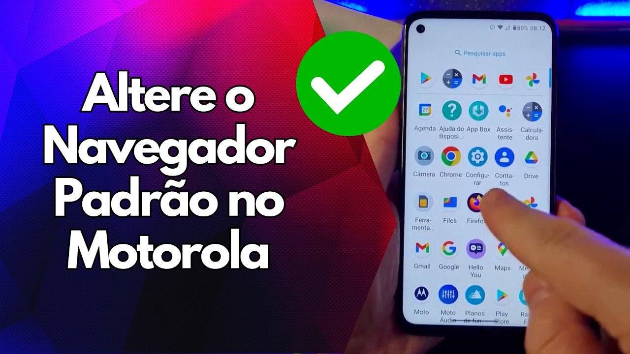 ✅ Altere o Navegador Padrão no Motorola