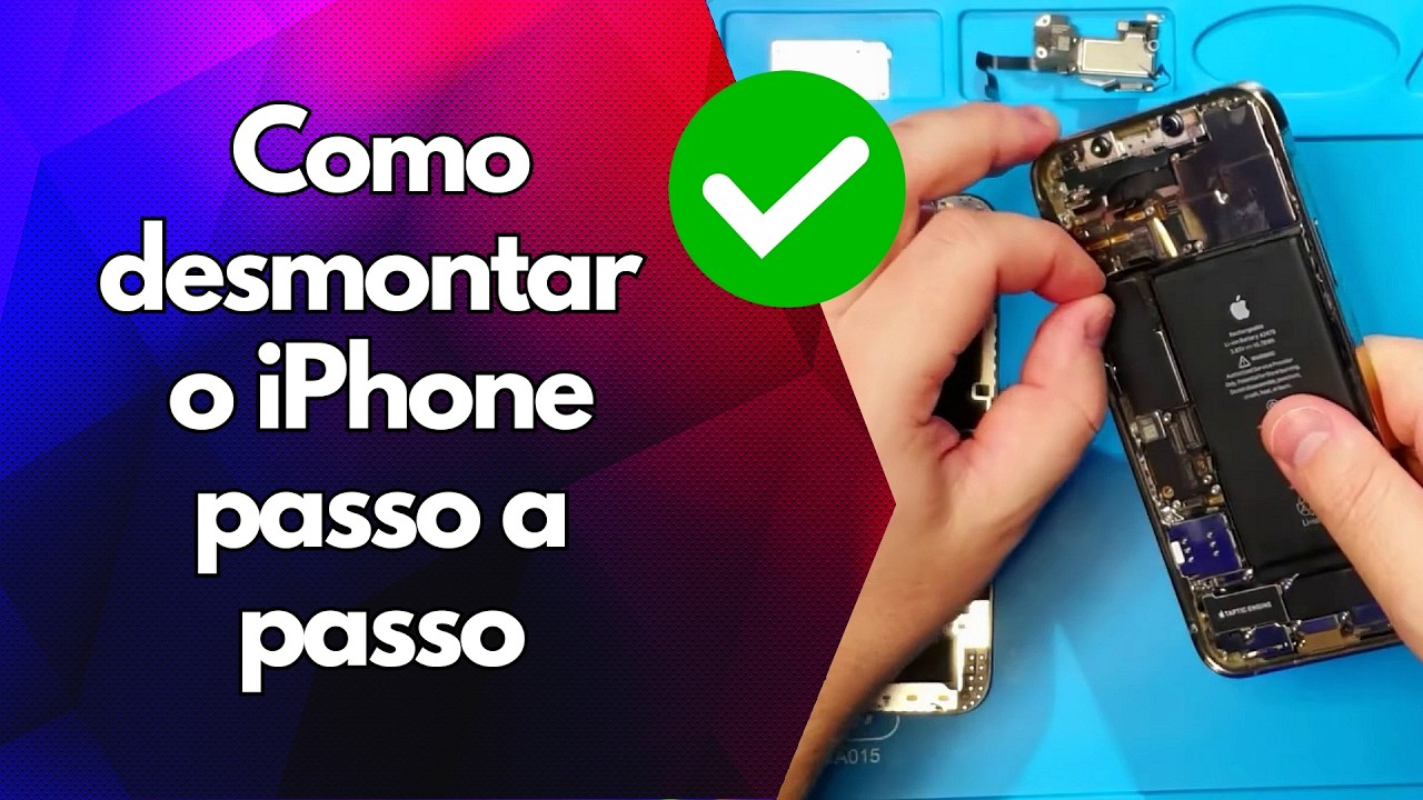 ✅ Como DESMONTAR o iPhone (passo a passo) ✅ Como DESMONTAR o iPhone (passo a passo)