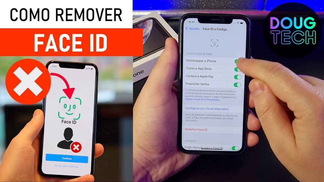 Desative ou Remova o Face ID no iPhone