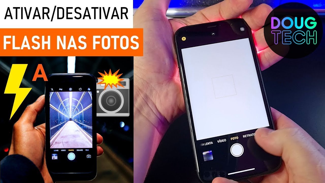 Ative ou desative o FLASH da Câmera no iPhone