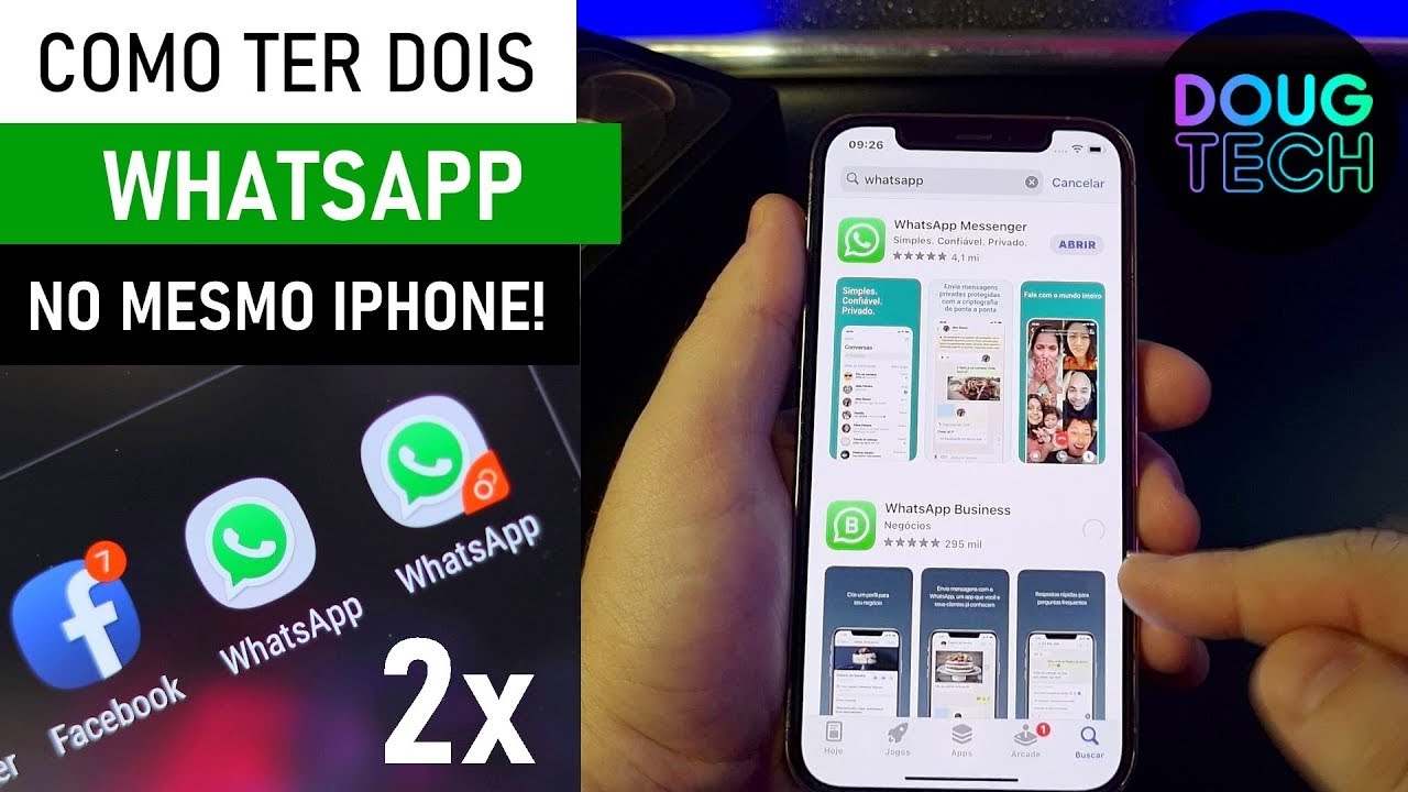 Como Usar Dois WhatsApp no iPhone Como Usar Dois WhatsApp no iPhone