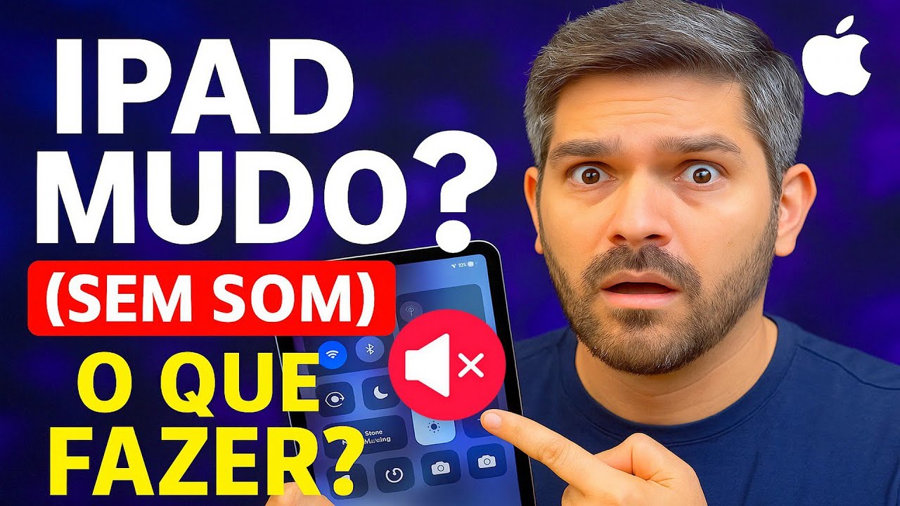 iPad NÃO SAI SOM? Solução Aqui ✅