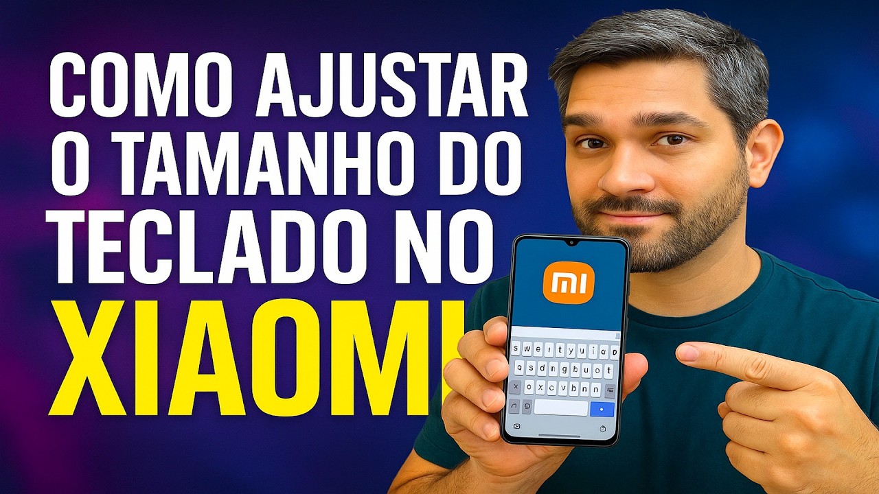 Como AJUSTAR o TAMANHO do TECLADO no Xiaomi