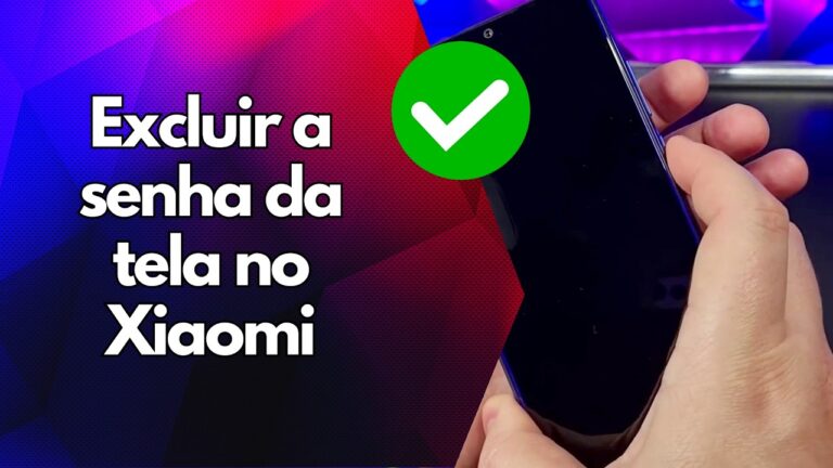 ✅ Excluir a senha da tela no Xiaomi