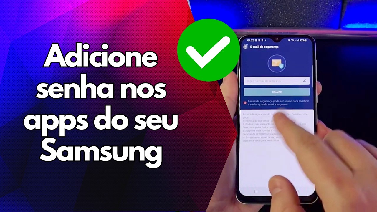 ✅ Adicione senha nos apps do seu Samsung ✅ Adicione senha nos apps do seu Samsung