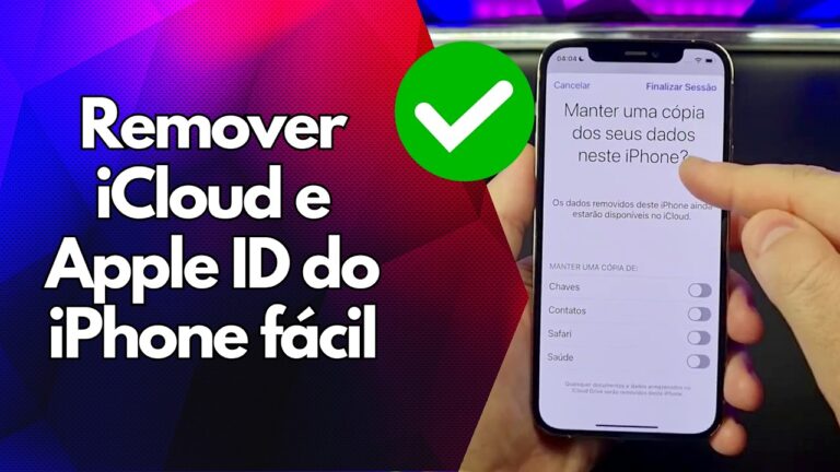 ✅ Remover iCloud e Apple ID do iPhone fácil