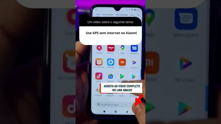 Use GPS sem internet no Xiaomi