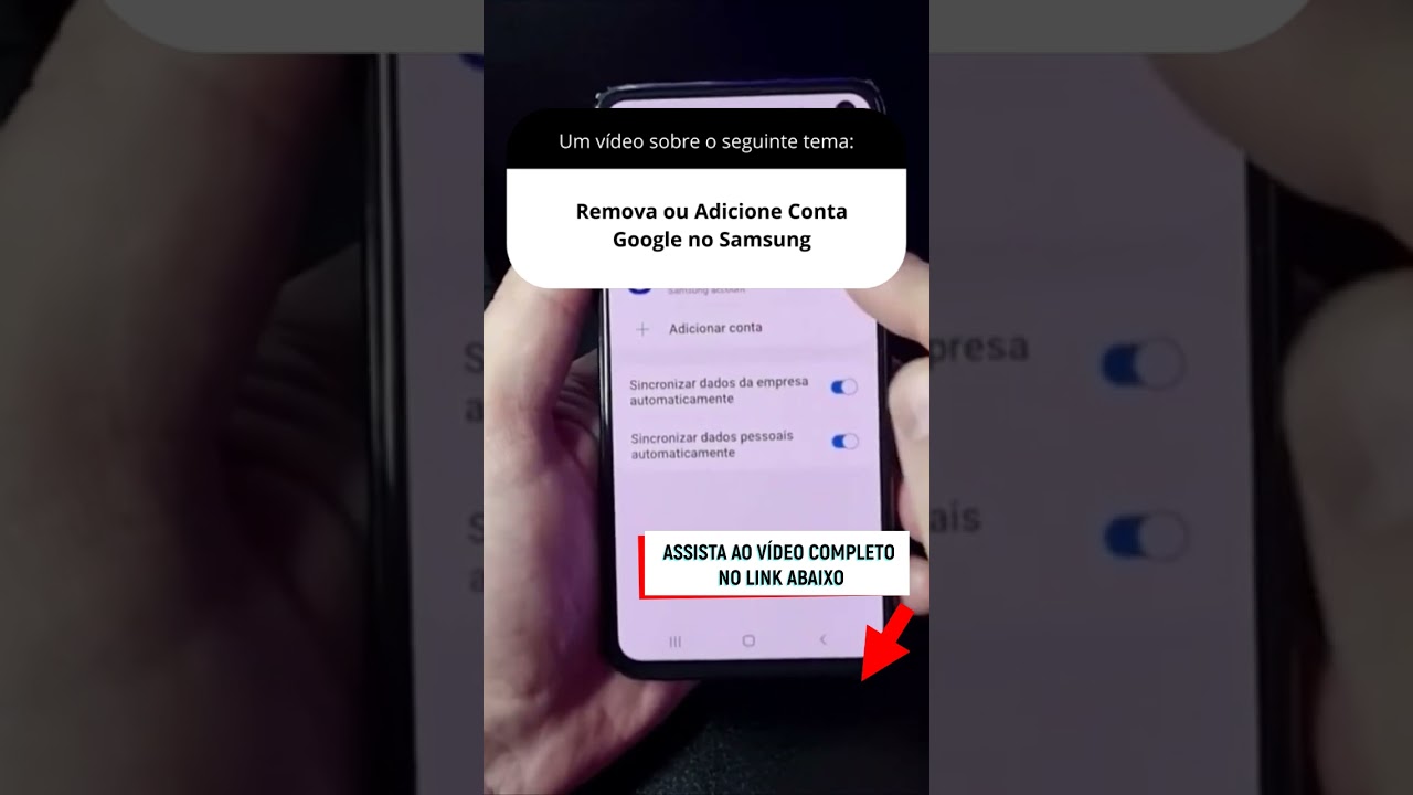 Remova ou Adicione Conta Google no Samsung Remova ou Adicione Conta Google no Samsung