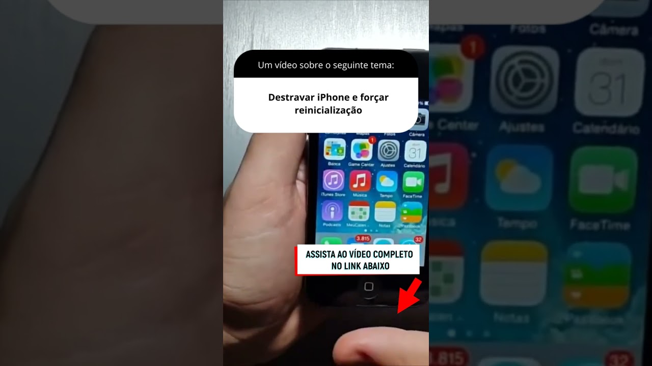 Destravar iPhone e forçar reinicialização Destravar iPhone e forçar reinicialização