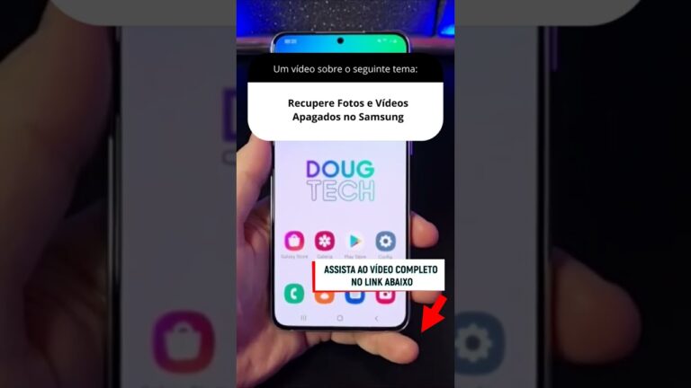 Recupere Fotos e Vídeos Apagados no Samsung