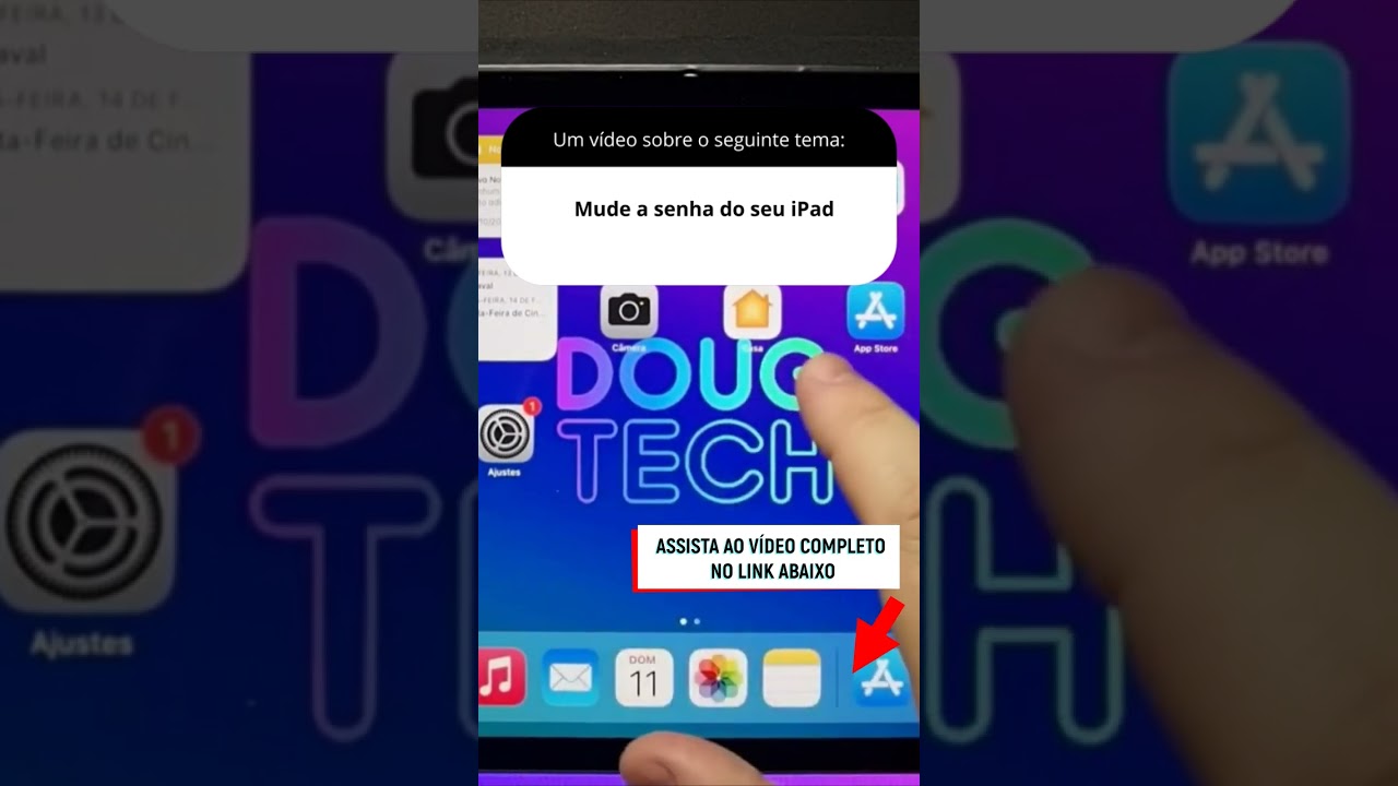 Mude a senha do seu iPad Mude a senha do seu iPad