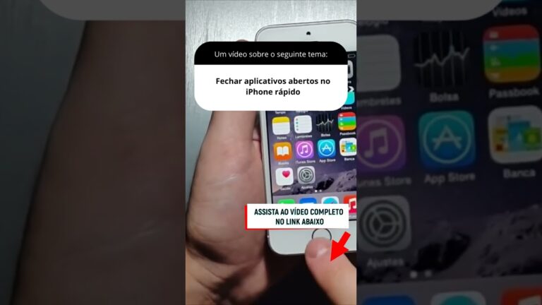 Fechar aplicativos abertos no iPhone rápido