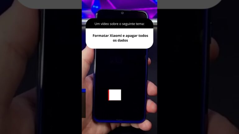 Formatar Xiaomi e apagar todos os dados