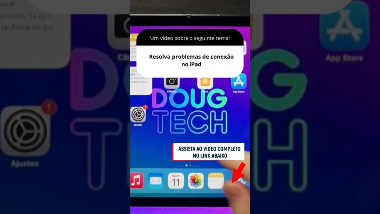 Resolva problemas de conexão no iPad