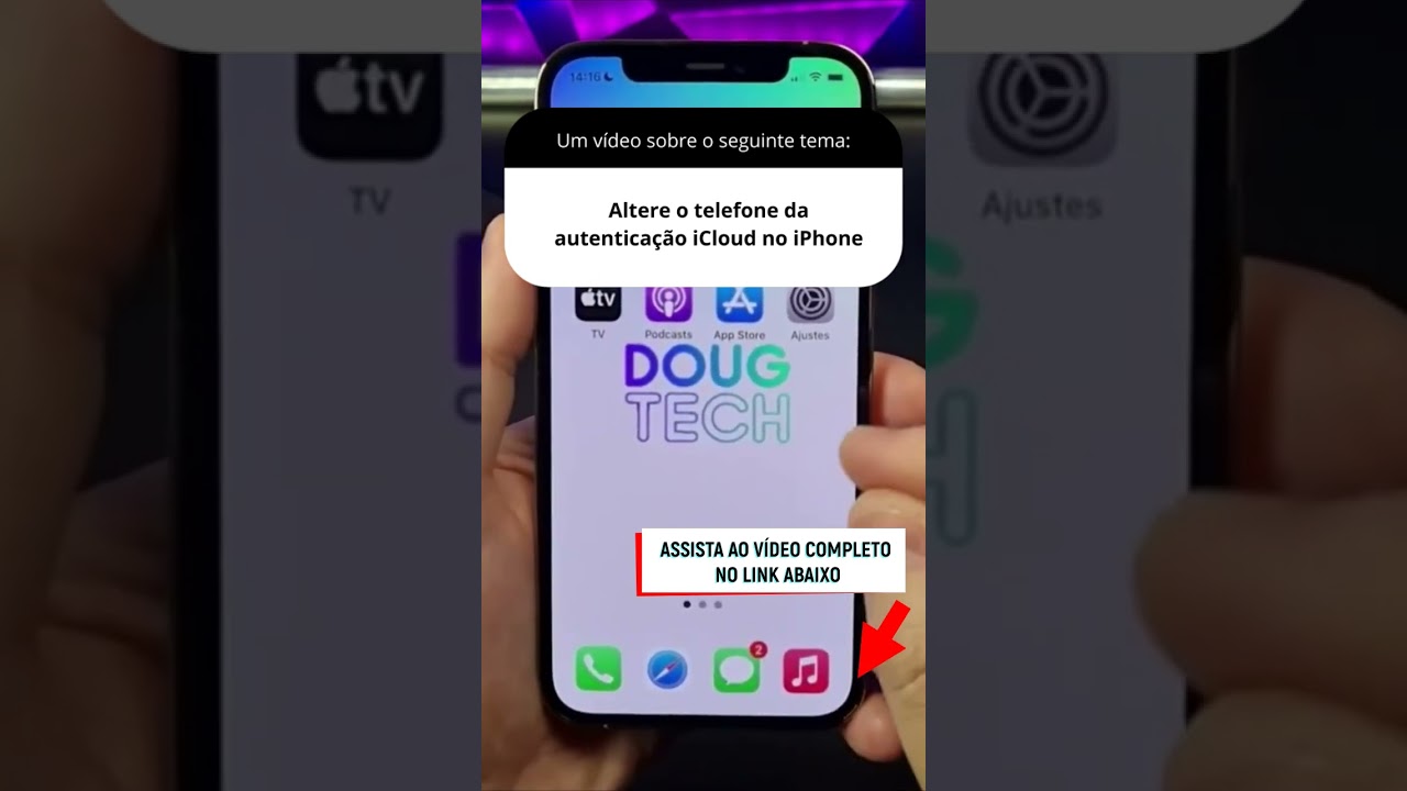 Altere o telefone da autenticação iCloud no iPhone Altere o telefone da autenticação iCloud no iPhone