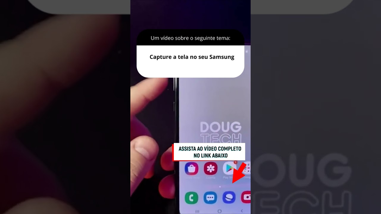 Capture a tela no seu Samsung
