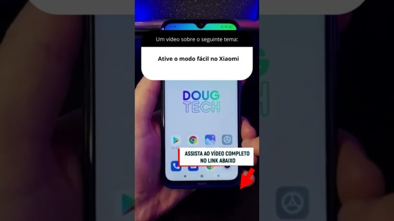 Ative o modo fácil no Xiaomi