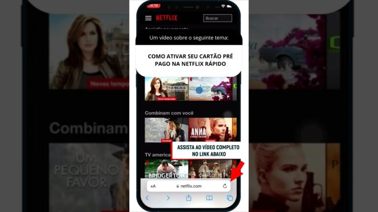 COMO ATIVAR SEU CARTÃO PRÉ PAGO NA NETFLIX RÁPIDO