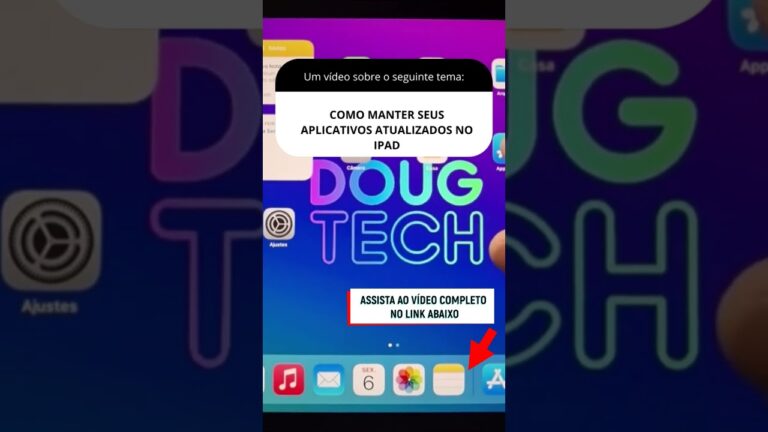 COMO MANTER SEUS APLICATIVOS ATUALIZADOS NO IPAD