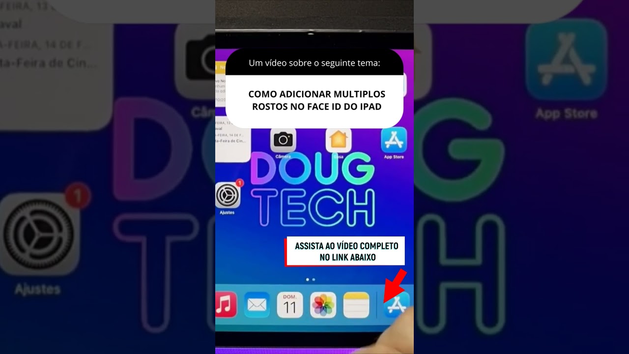 COMO ADICIONAR MULTIPLOS ROSTOS NO FACE ID DO IPAD COMO ADICIONAR MULTIPLOS ROSTOS NO FACE ID DO IPAD