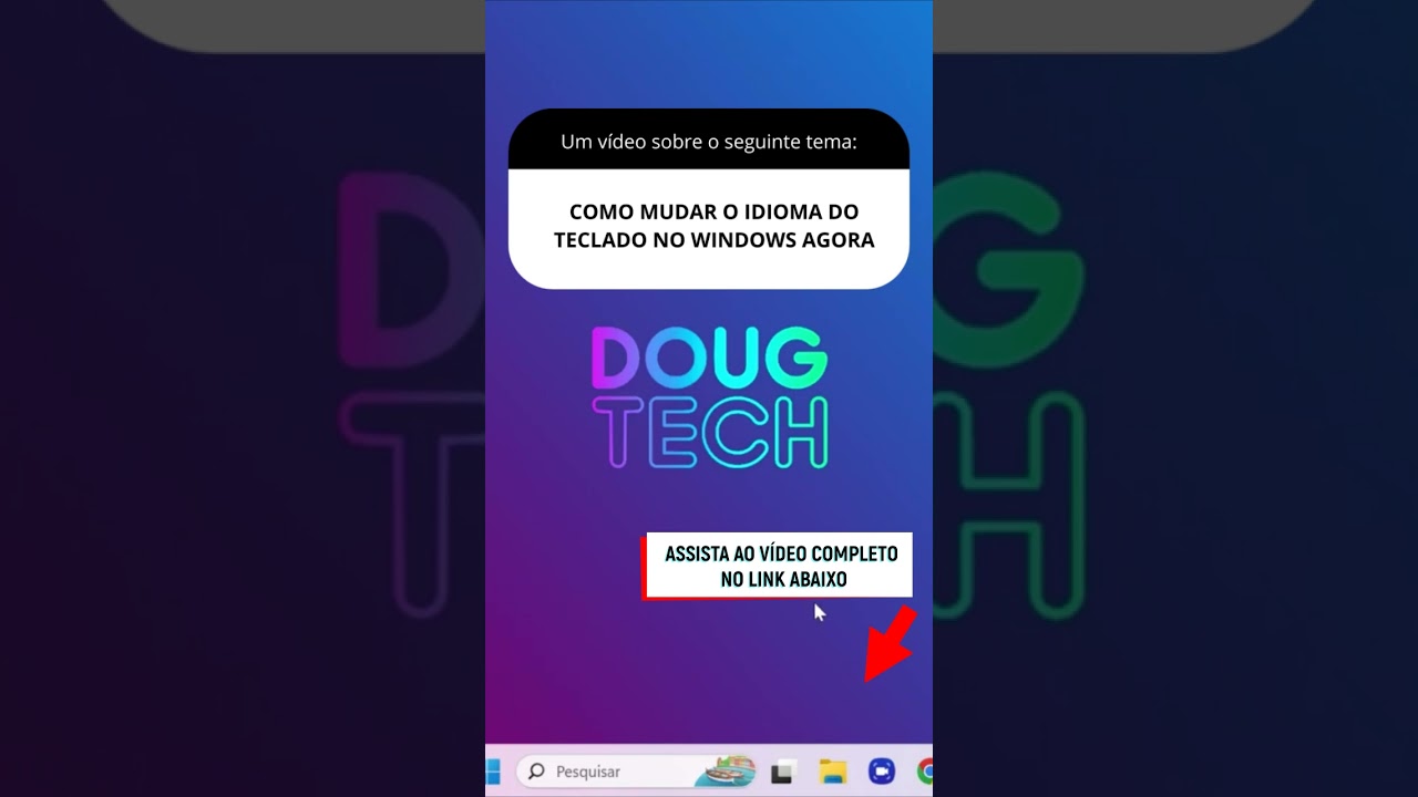 COMO MUDAR O IDIOMA DO TECLADO NO WINDOWS AGORA COMO MUDAR O IDIOMA DO TECLADO NO WINDOWS AGORA
