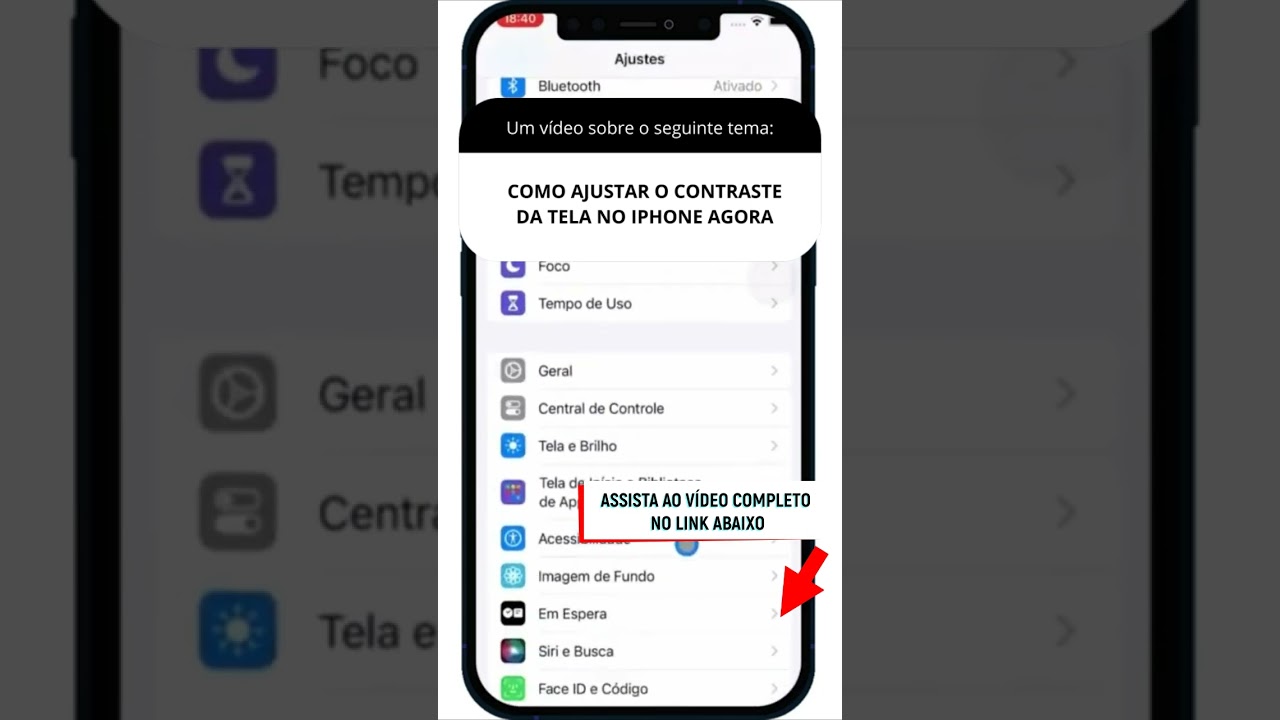COMO AJUSTAR O CONTRASTE DA TELA NO IPHONE AGORA COMO AJUSTAR O CONTRASTE DA TELA NO IPHONE AGORA
