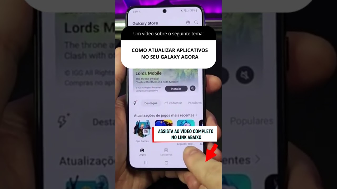 COMO ATUALIZAR APLICATIVOS NO SEU GALAXY AGORA COMO ATUALIZAR APLICATIVOS NO SEU GALAXY AGORA