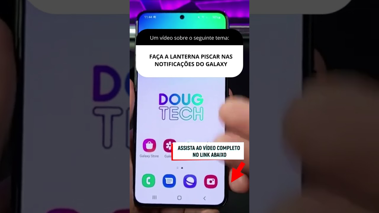 FAÇA A LANTERNA PISCAR NAS NOTIFICAÇÕES DO GALAXY FAÇA A LANTERNA PISCAR NAS NOTIFICAÇÕES DO GALAXY
