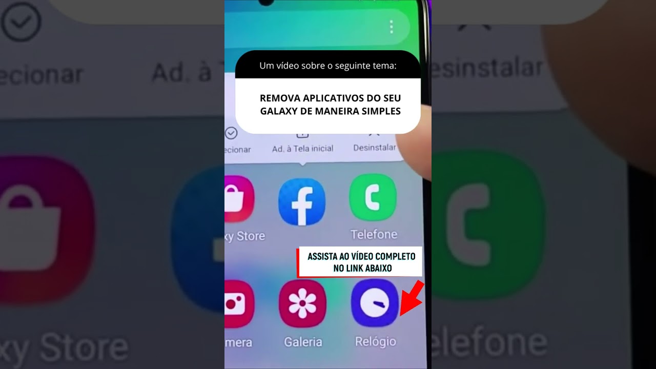 REMOVA APLICATIVOS DO SEU GALAXY DE MANEIRA SIMPLES REMOVA APLICATIVOS DO SEU GALAXY DE MANEIRA SIMPLES