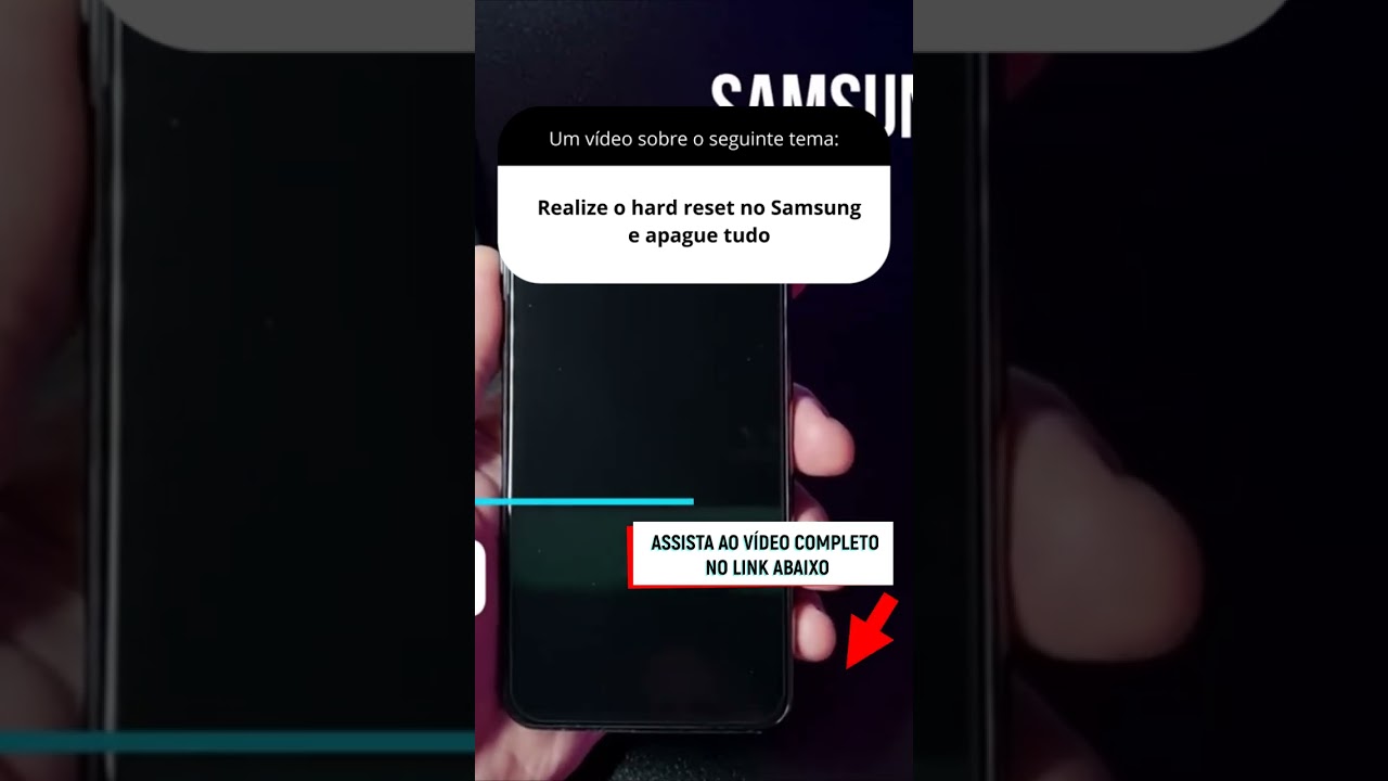 Realize o hard reset no Samsung e apague tudo Realize o hard reset no Samsung e apague tudo
