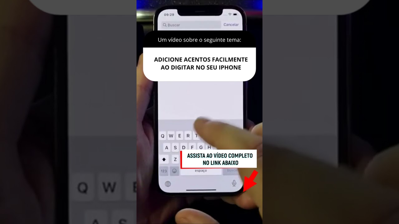 ADICIONE ACENTOS FACILMENTE AO DIGITAR NO SEU IPHONE ADICIONE ACENTOS FACILMENTE AO DIGITAR NO SEU IPHONE