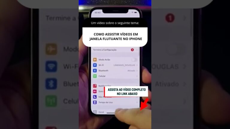 Como Assistir Vídeos em JANELA FLUTUANTE no iPhone