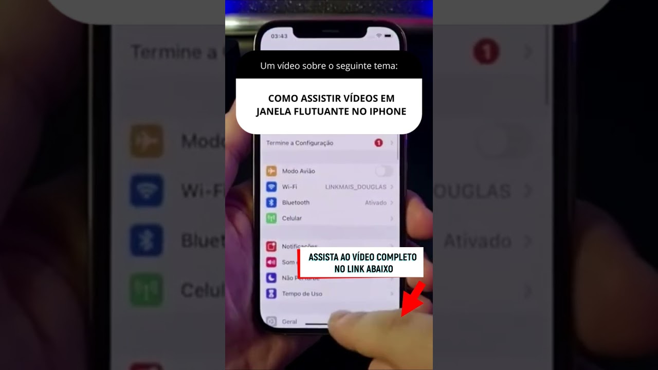 Como Assistir Vídeos em JANELA FLUTUANTE no iPhone Como Assistir Vídeos em JANELA FLUTUANTE no iPhone