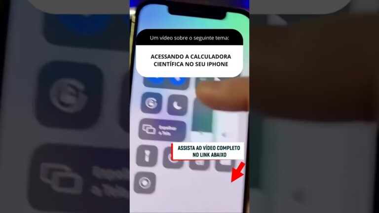 ACESSANDO A CALCULADORA CIENTÍFICA NO SEU IPHONE