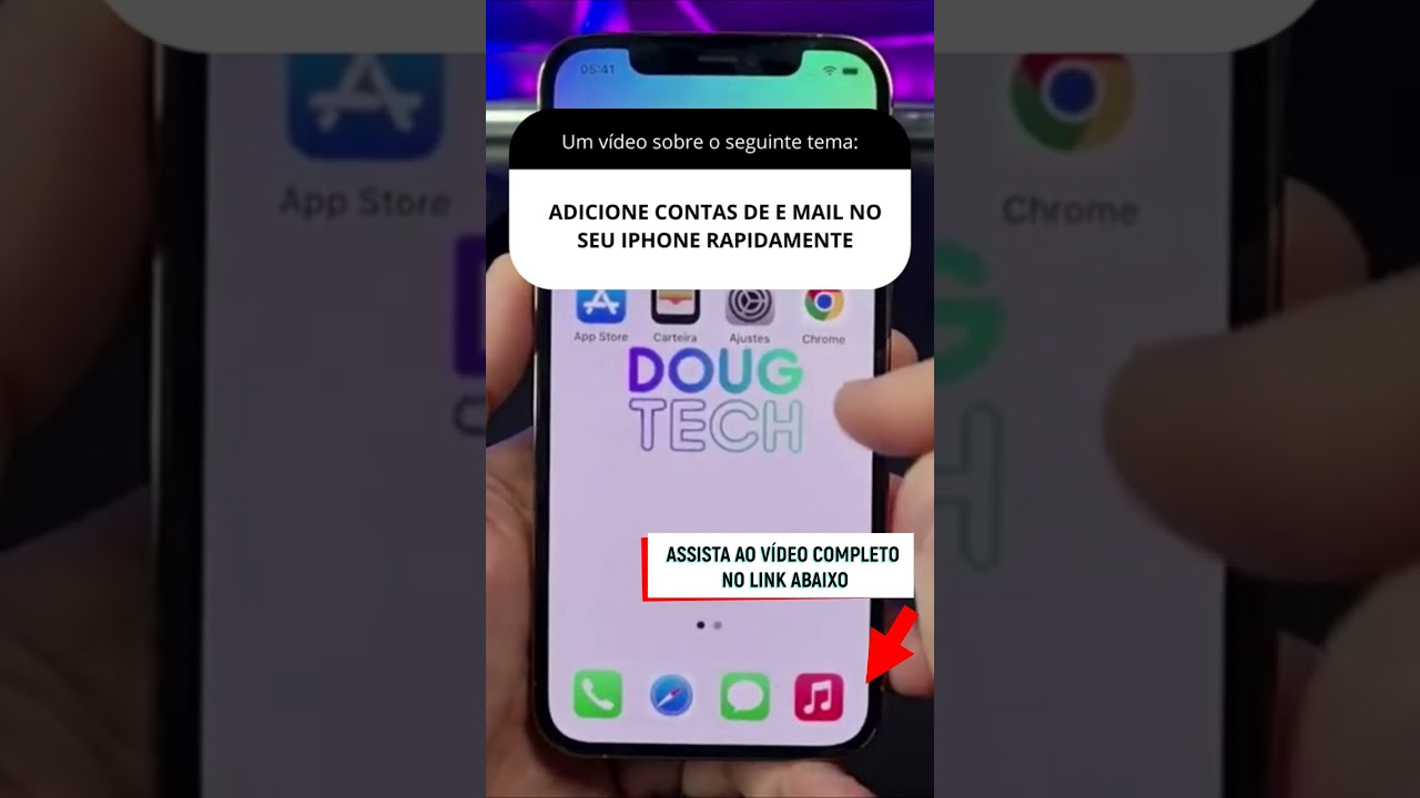 ADICIONE CONTAS DE E MAIL NO SEU IPHONE RAPIDAMENTE ADICIONE CONTAS DE E MAIL NO SEU IPHONE RAPIDAMENTE