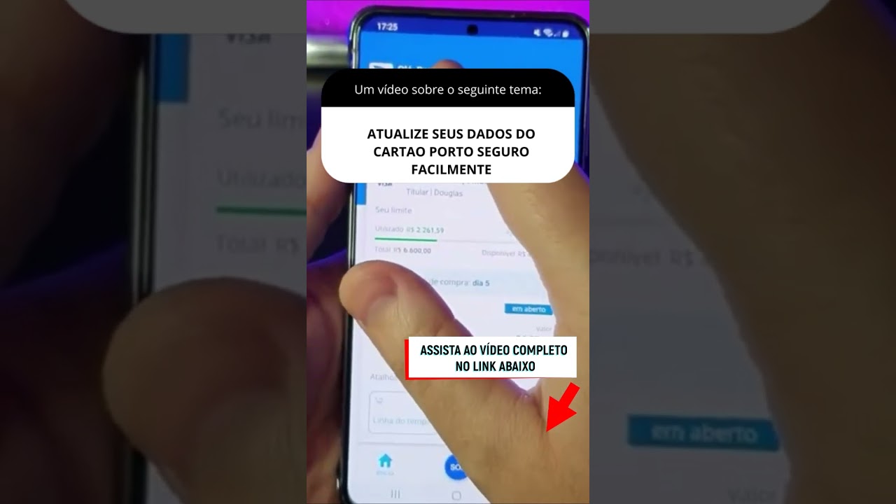 ATUALIZE SEUS DADOS DO CARTAO PORTO SEGURO FACILMENTE ATUALIZE SEUS DADOS DO CARTAO PORTO SEGURO FACILMENTE