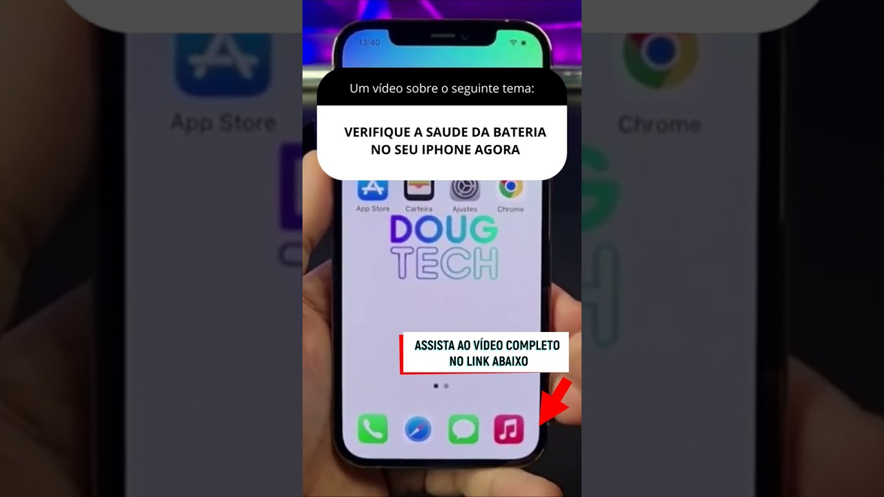 VERIFIQUE A SAUDE DA BATERIA NO SEU IPHONE AGORA VERIFIQUE A SAUDE DA BATERIA NO SEU IPHONE AGORA