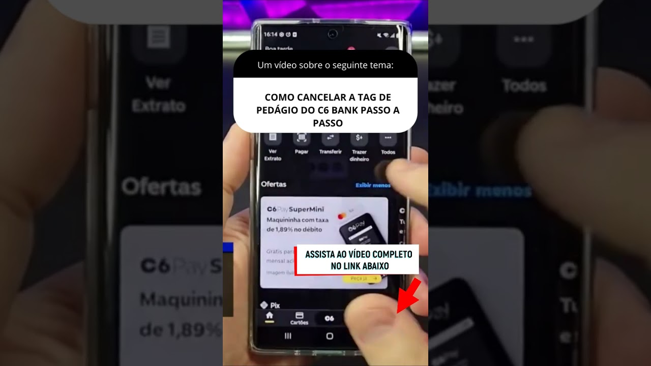 COMO CANCELAR A TAG DE PEDÁGIO DO C6 BANK PASSO A PASSO COMO CANCELAR A TAG DE PEDÁGIO DO C6 BANK PASSO A PASSO