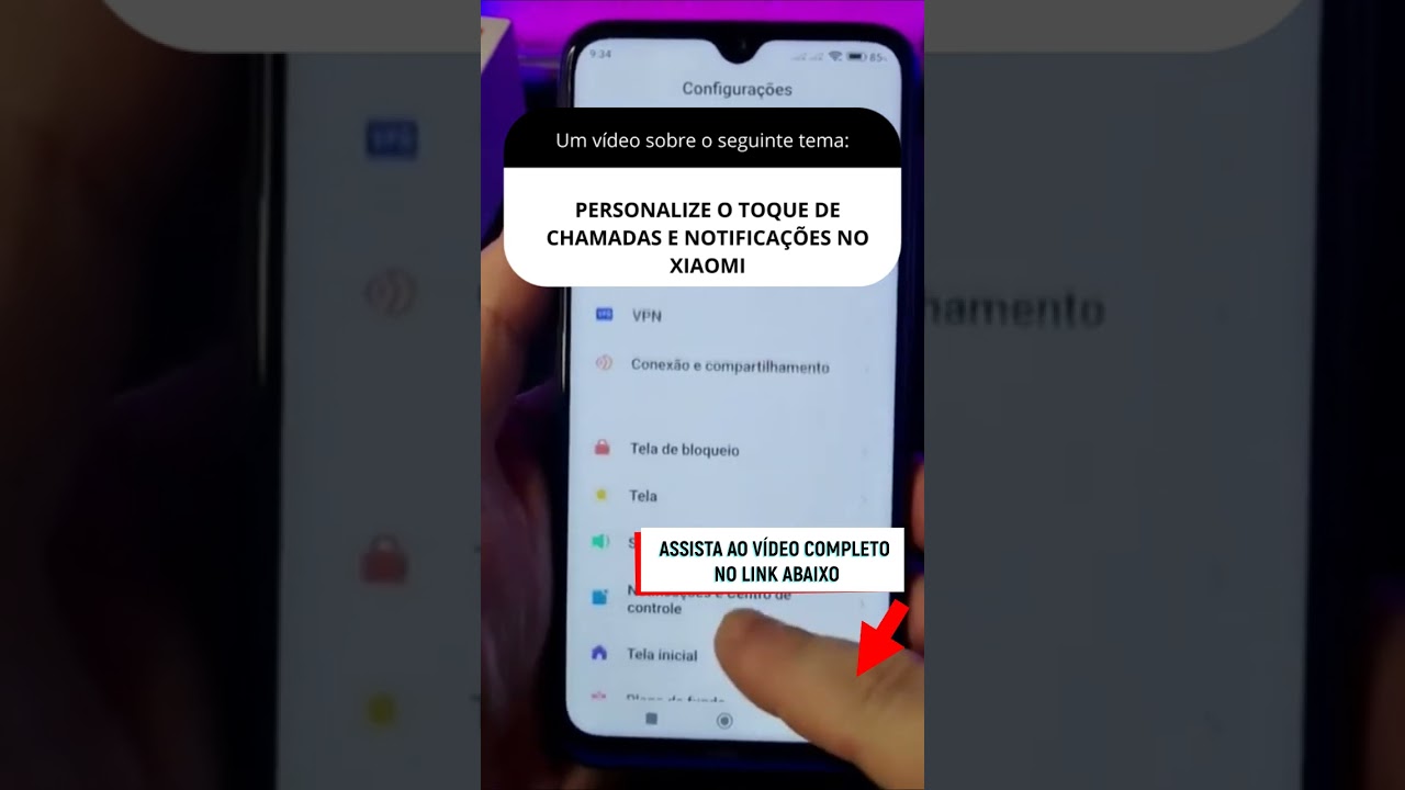 PERSONALIZE O TOQUE DE CHAMADAS E NOTIFICAÇÕES NO XIAOMI