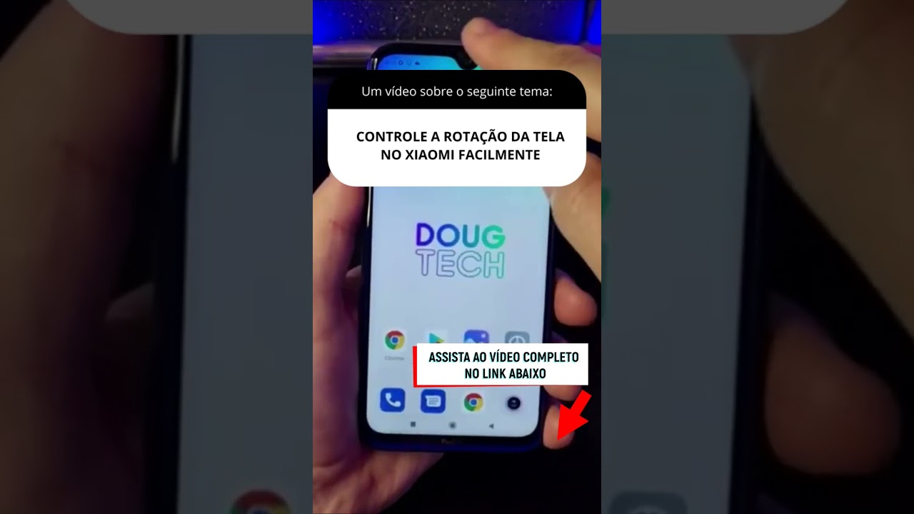 CONTROLE A ROTAÇÃO DA TELA NO XIAOMI FACILMENTE CONTROLE A ROTAÇÃO DA TELA NO XIAOMI FACILMENTE