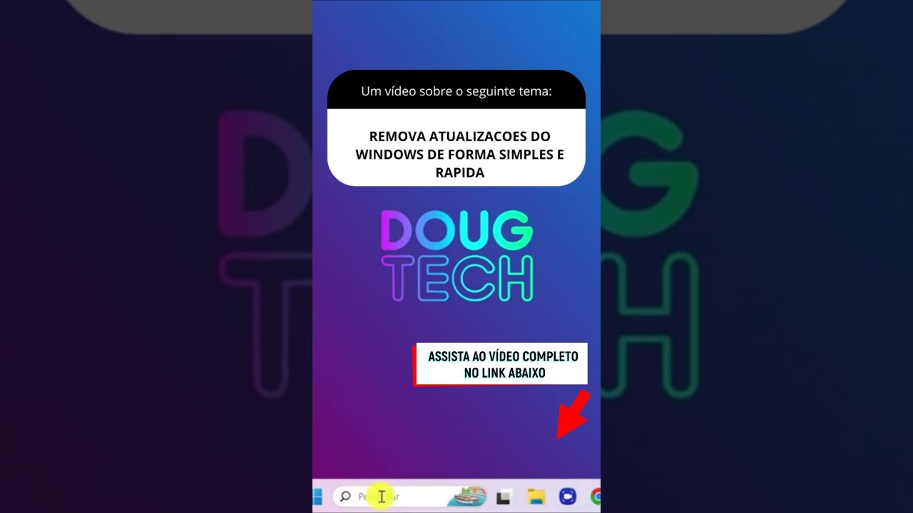 REMOVA ATUALIZACOES DO WINDOWS DE FORMA SIMPLES E RAPIDA REMOVA ATUALIZACOES DO WINDOWS DE FORMA SIMPLES E RAPIDA