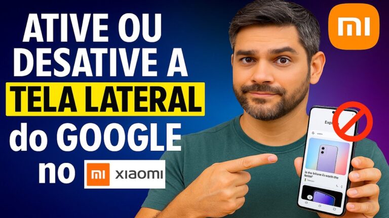 Ative ou desative a tela lateral do Google no Xiaomi Ative ou desative a tela lateral do Google no Xiaomi
