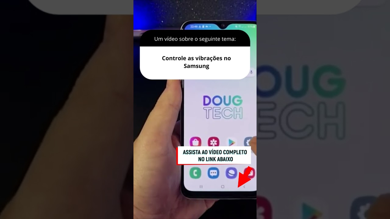 Controle as vibrações no Samsung Controle as vibrações no Samsung
