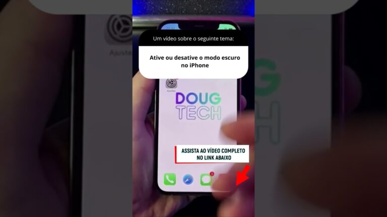 Ative ou desative o modo escuro no iPhone