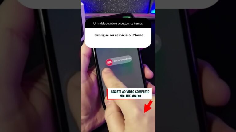 Desligue ou reinicie o iPhone